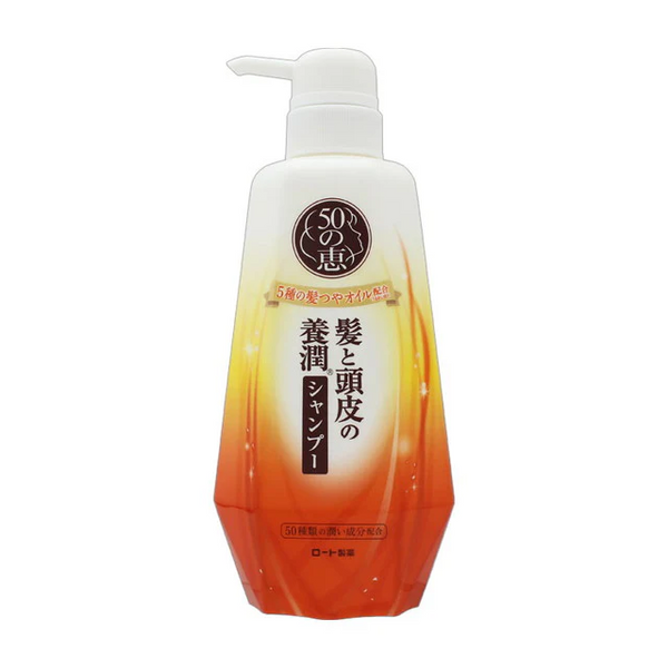 rohto 50 Megumi Hair and Scalp Nourishing Shampoo 400ml