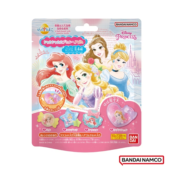 bandai Disney Princess Bath Ball random hair pin