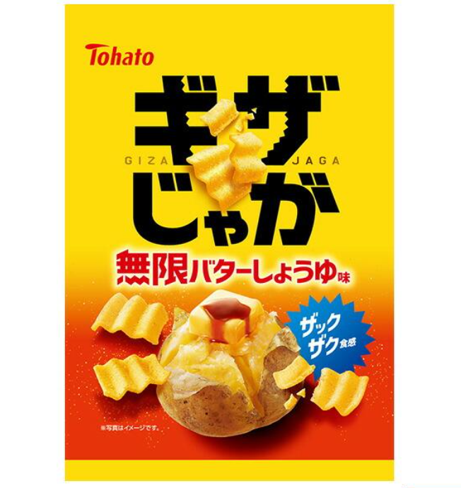 Tohato Giza Jaga Mugen Butter Soy Sauce Flavor 55g