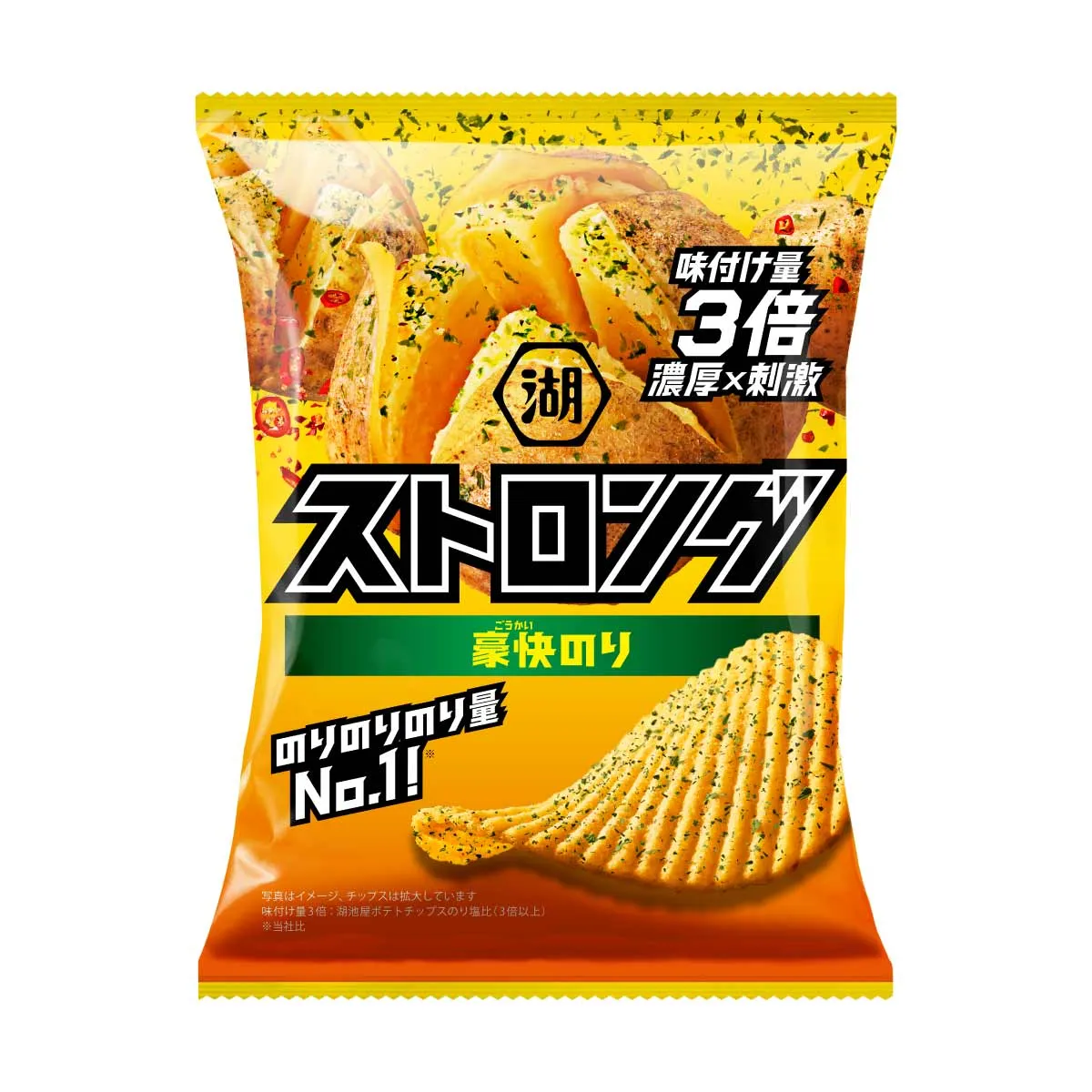 Koikeya Strong chips Bold Nori Seaweed 53g