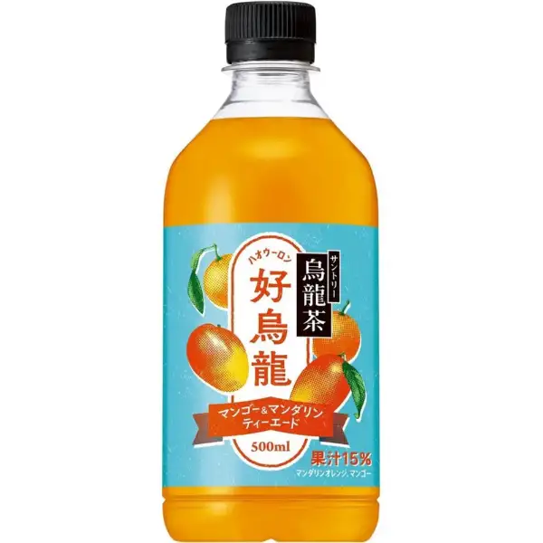 suntory Hao Oolong Tea Mango & Mandarin 500ml