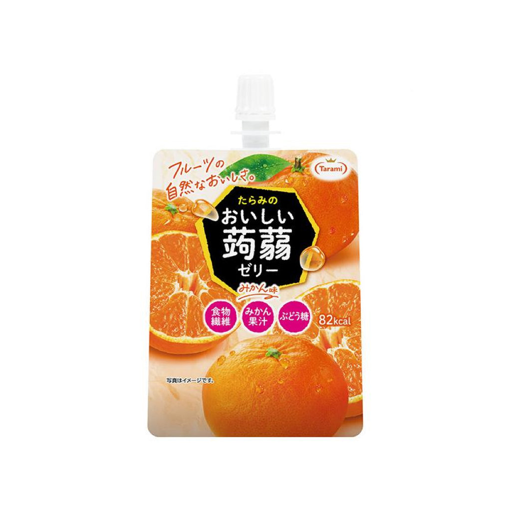 Tarami Delicious Konjac Jelly Mandarin Orange Flavor 150g