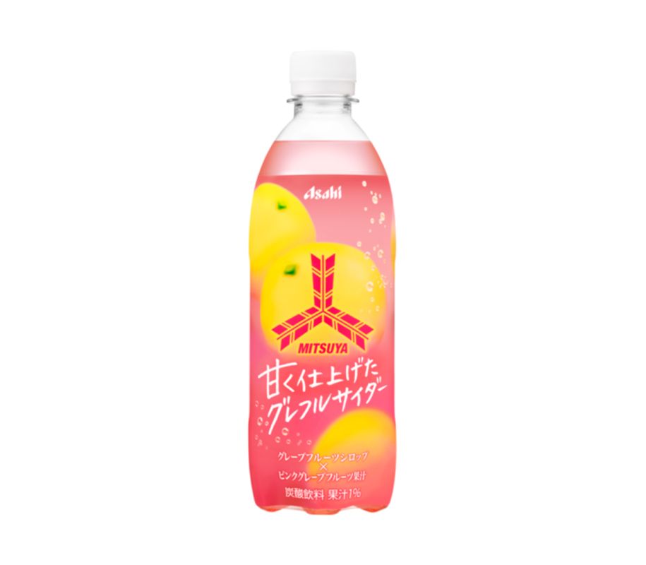 Asahi Mitsuya Sweetened Grapefruit Cider 500ml