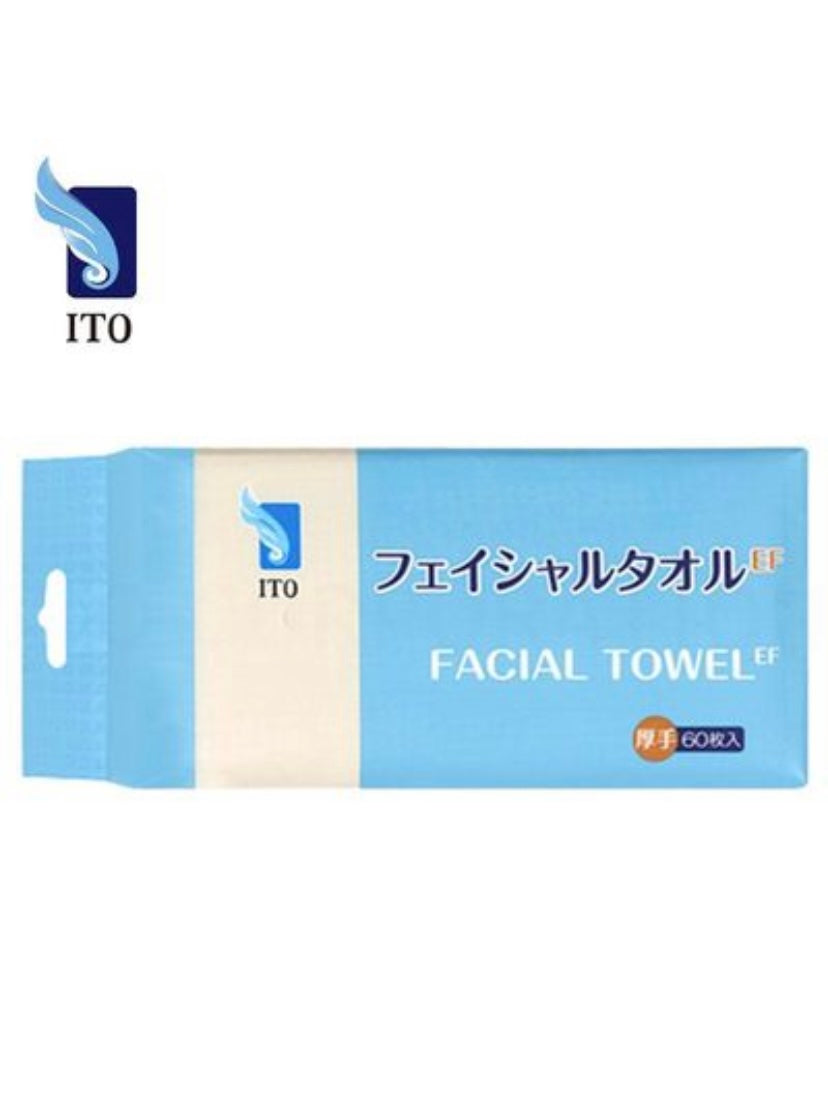 Ito Cotton Facial Towels EF (Splittable) 60pcs
