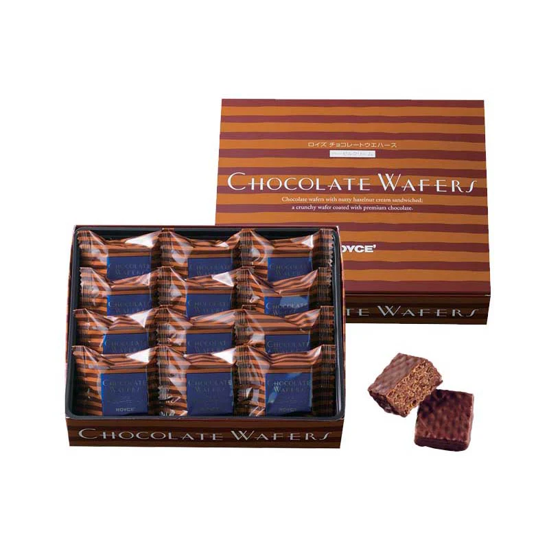 Royce Chocolate Wafers Hazel Cream 12 pieces