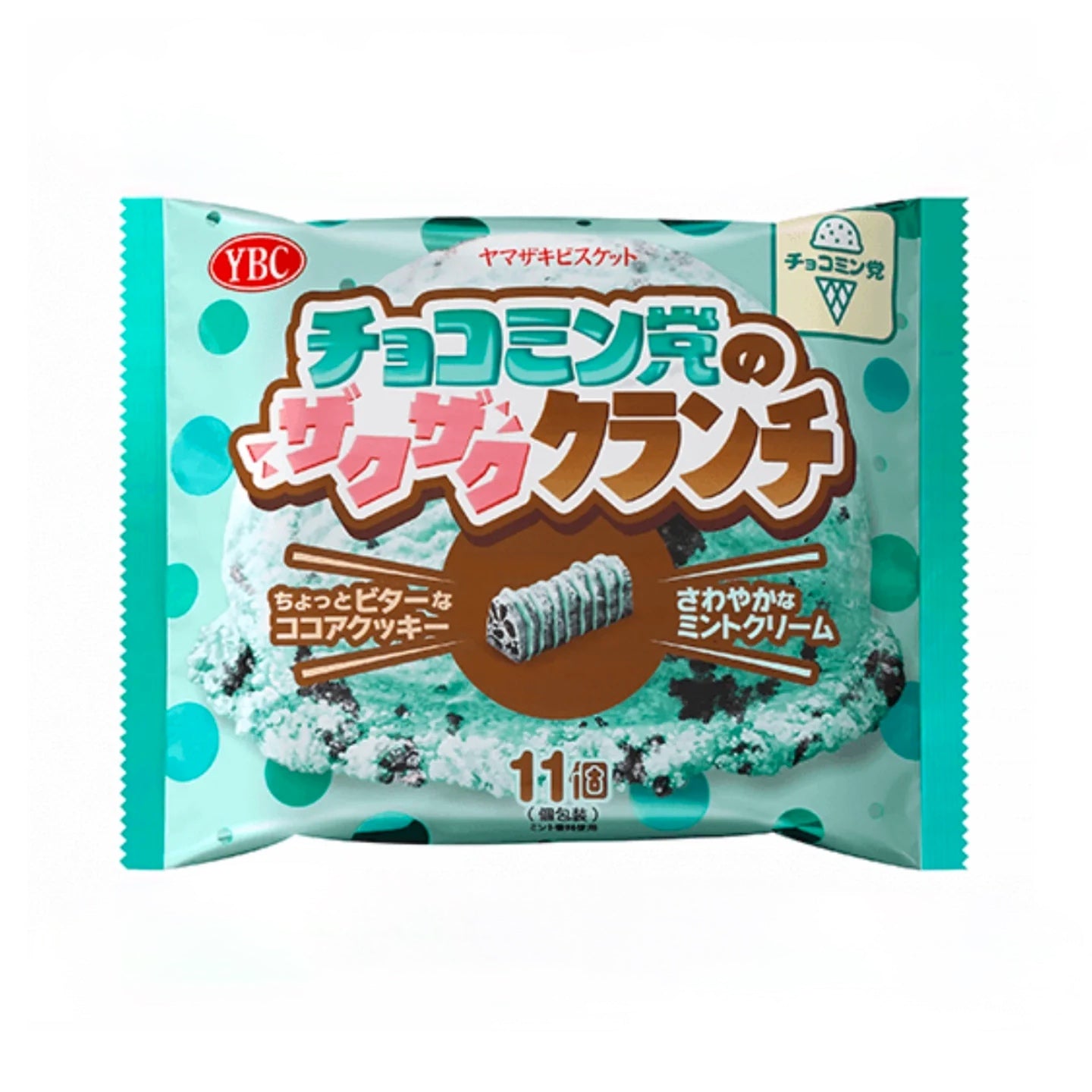 YBC Chocolate Mint Crunchy Crunch 11 pieces