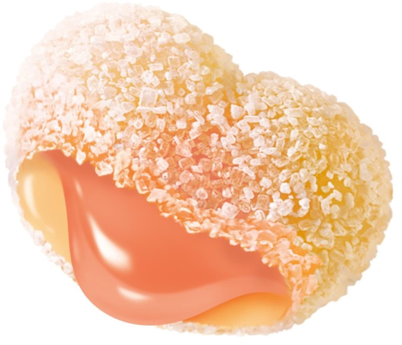 Kanro Pure Gummy Premium Yamanashi White Peach 54g