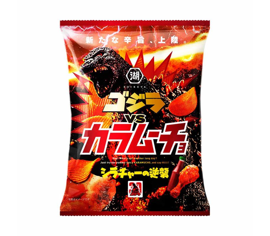 Koikeya Godzilla vs. Karamucho Sriracha's Counterattack chips