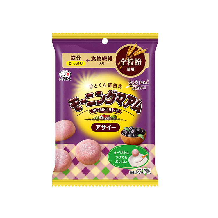 Morinaga Morning Ma'am Acai Cookies 50g