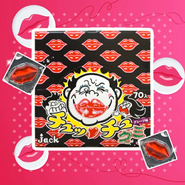 Jack Chuchu Gummy Grape Flavor 4g