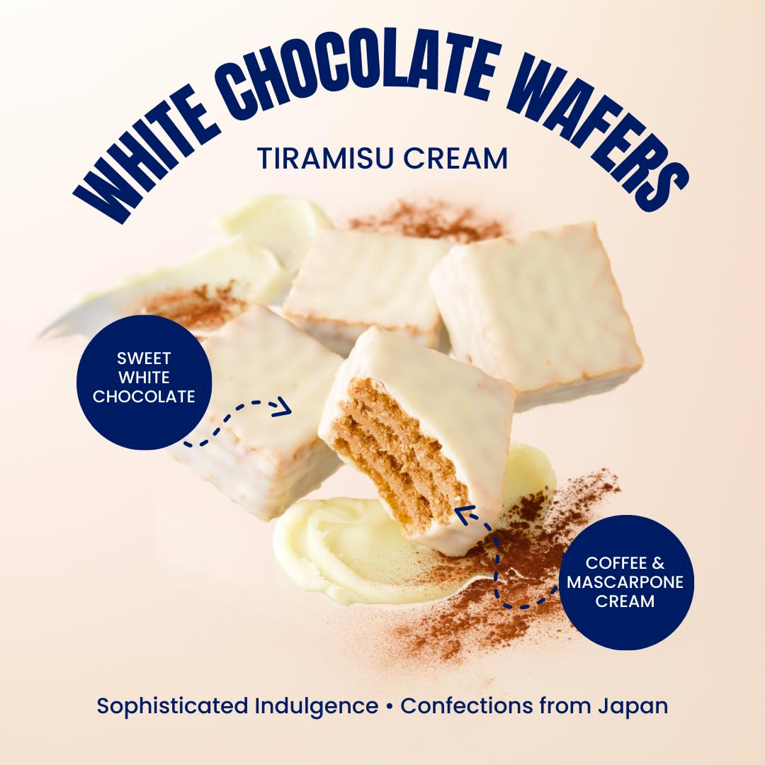 Royce Chocolate Wafers Tiramisu 12 pieces
