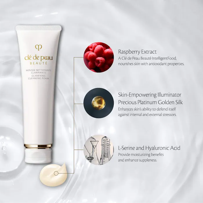 Shiseido Clé de Peau Beauté softening cleaning foam 140g