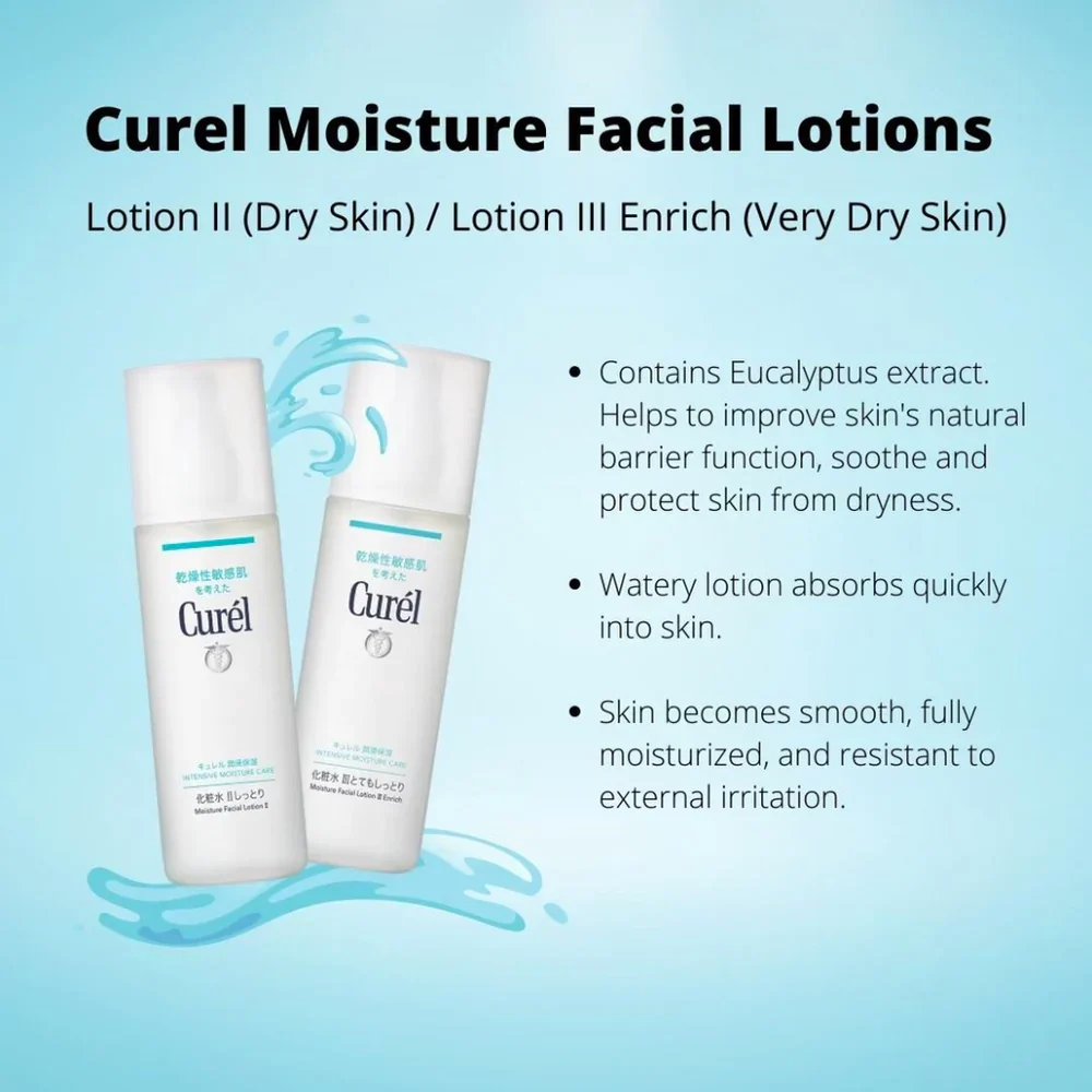 Curel intensive moisture care moisture lotion III enrich 150ml