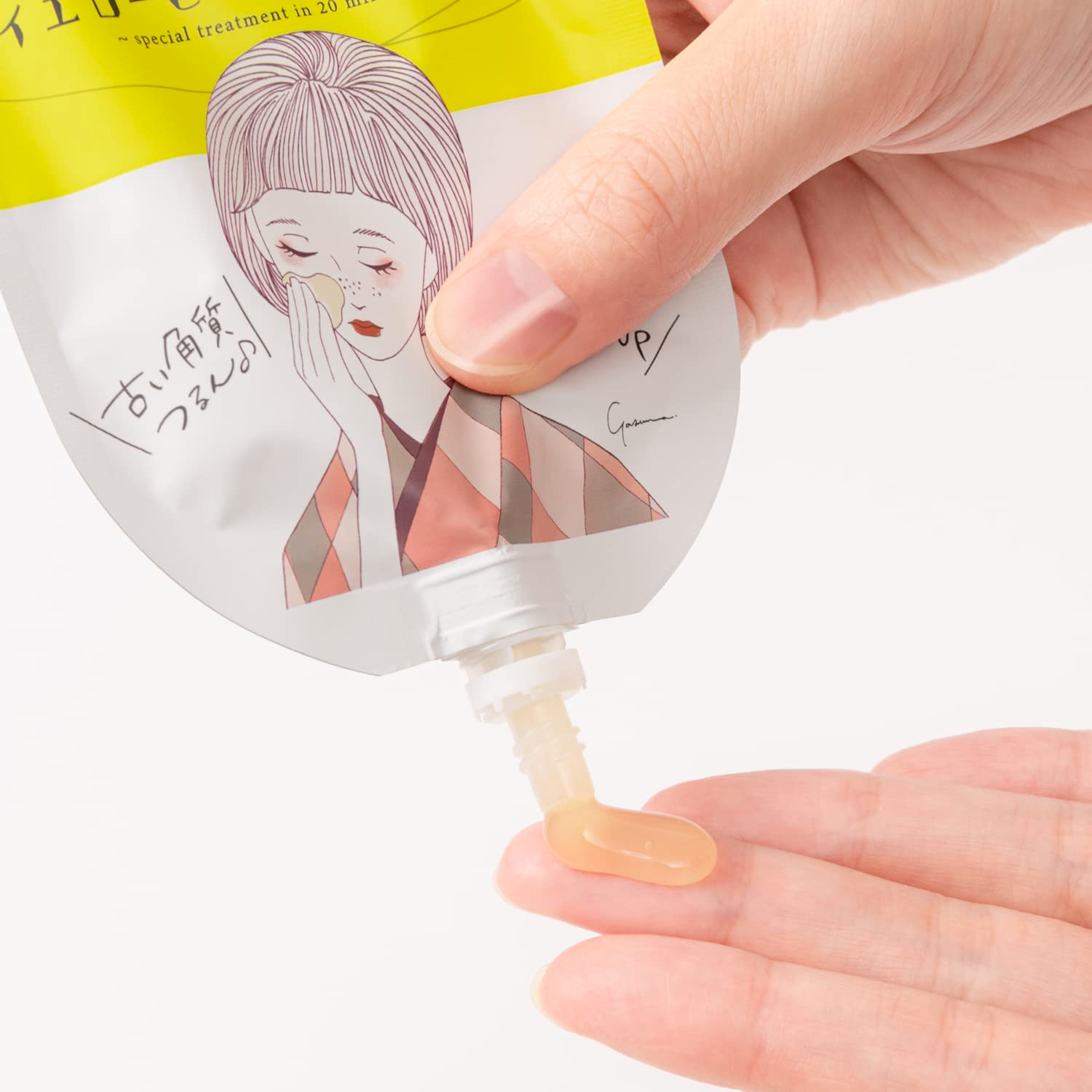 Kose Cosmeport Clear Turn Keana Komachi Yellow Peel Off 5 Pack