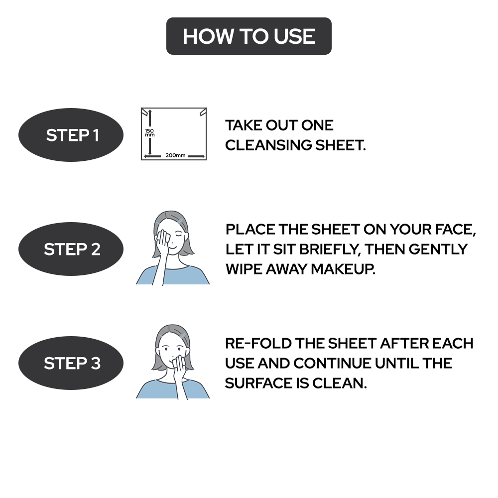 Mandom Bifesta Makeup Removal Cleaning Sheet Perfect Clear Type 46 pcs