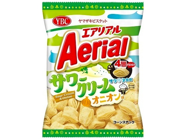 YBC Aerial Corn Chips Sour Cream Onion Flavor 65g
