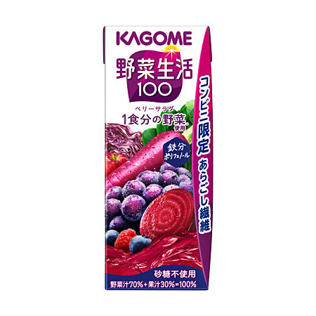 Kagome Vegetable Life Berry Salad Paper 200ml