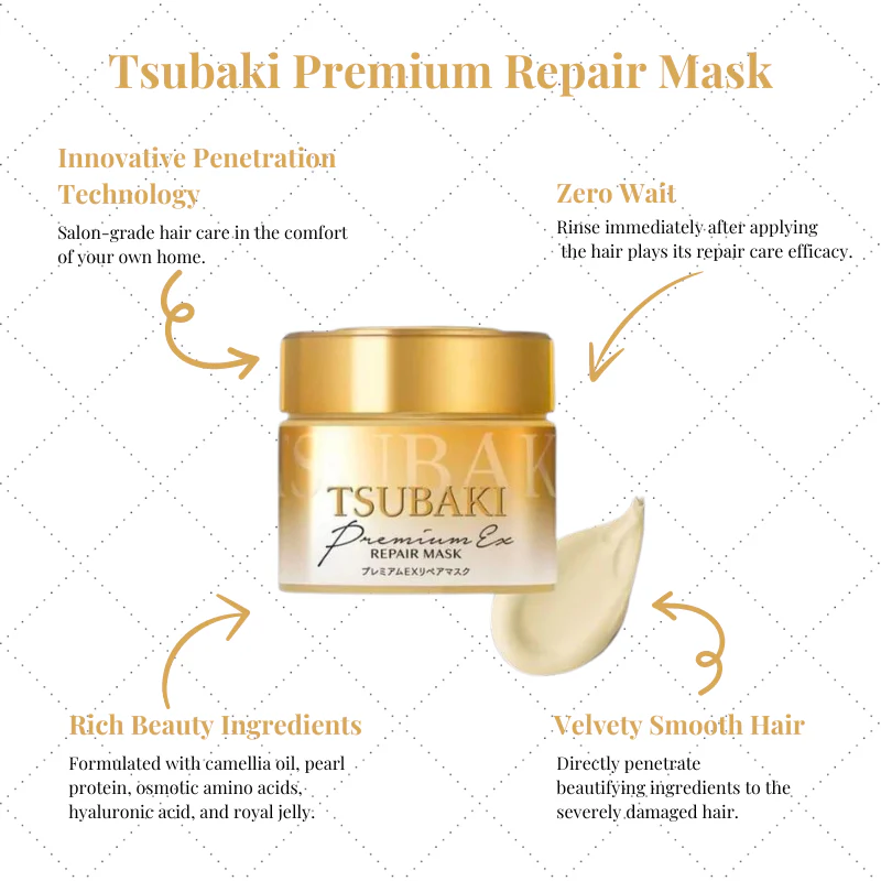 Shiseido Tsubaki Premium Repair Hair Mask 180g