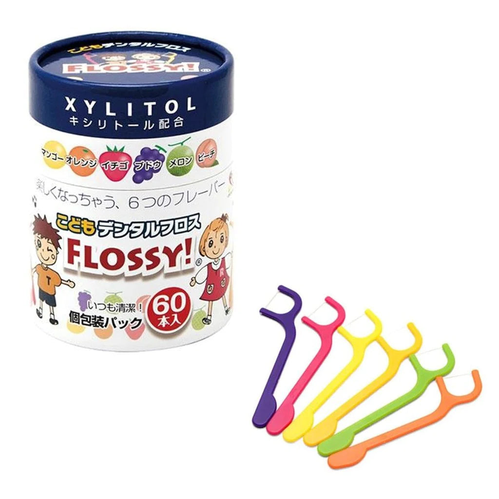 Flossy Fruits kids Dental Floss 60pcs