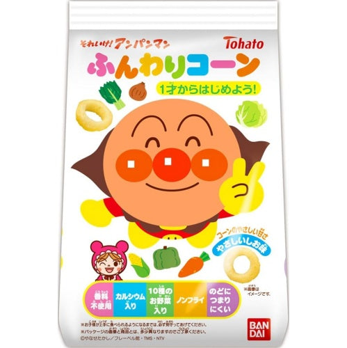 Tohato Anpanman Fluffy Corn Salt 20g