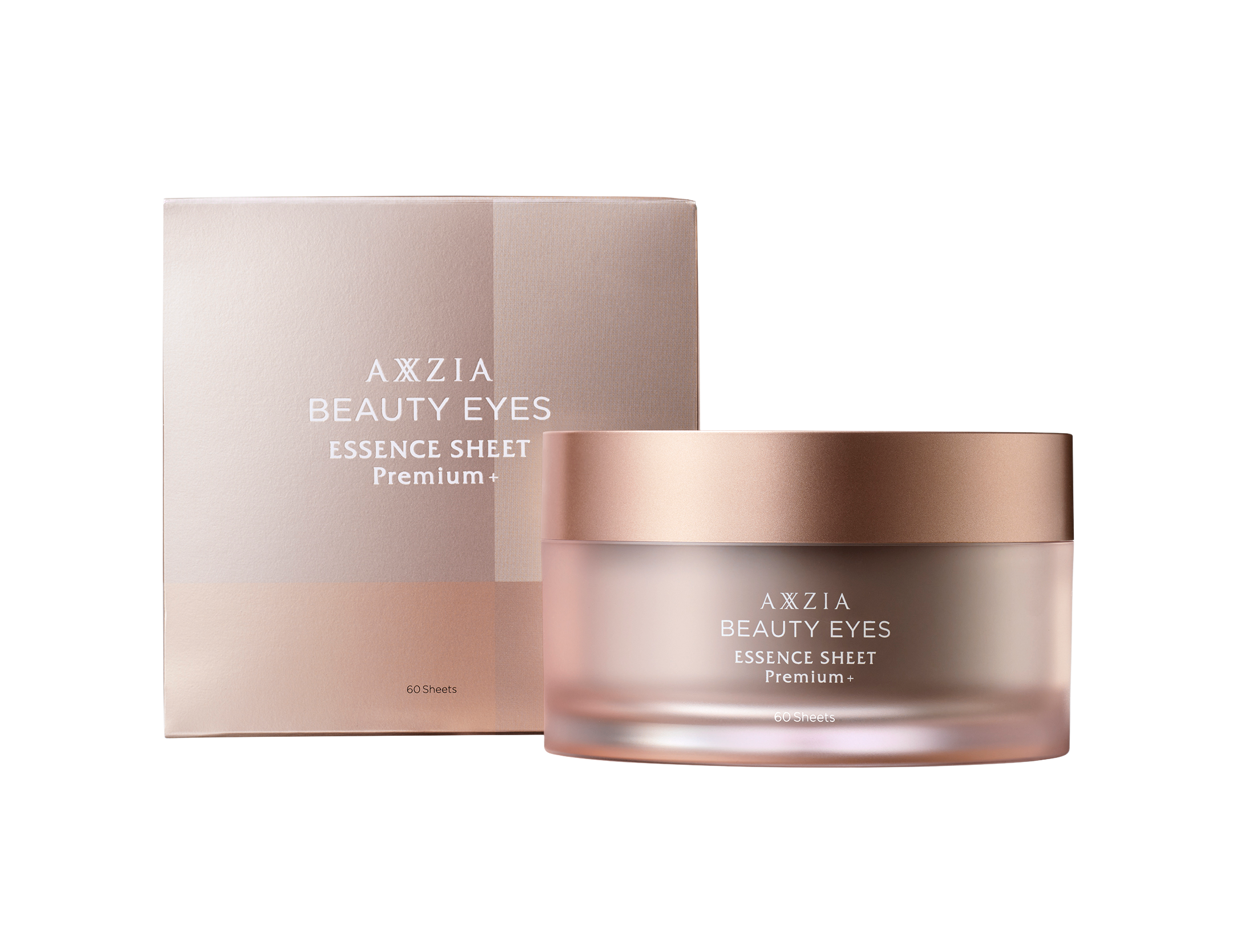 AXXZIA Essence Sheet Premium Plus 360° Full Eye Anti-Glycation 60pcs