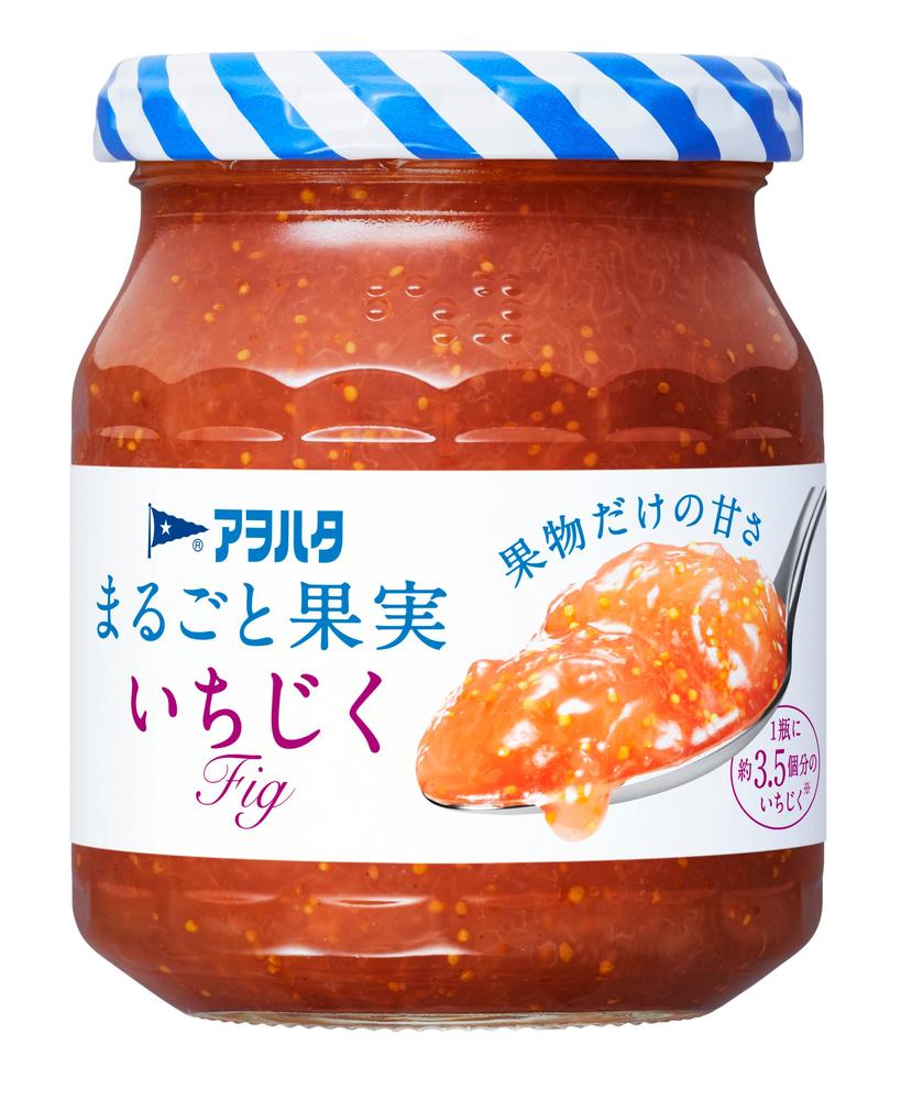 Aohata Low Calorie Zero Fat Natural Fruit Pulp Fig Jam 255g