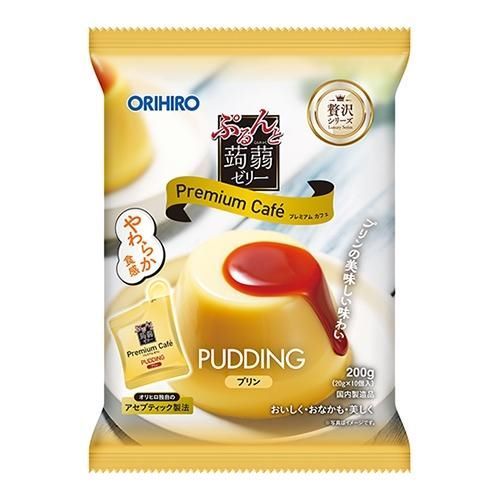 ORIHIRO Konjac Jelly Pouch Pudding Flavor 215g