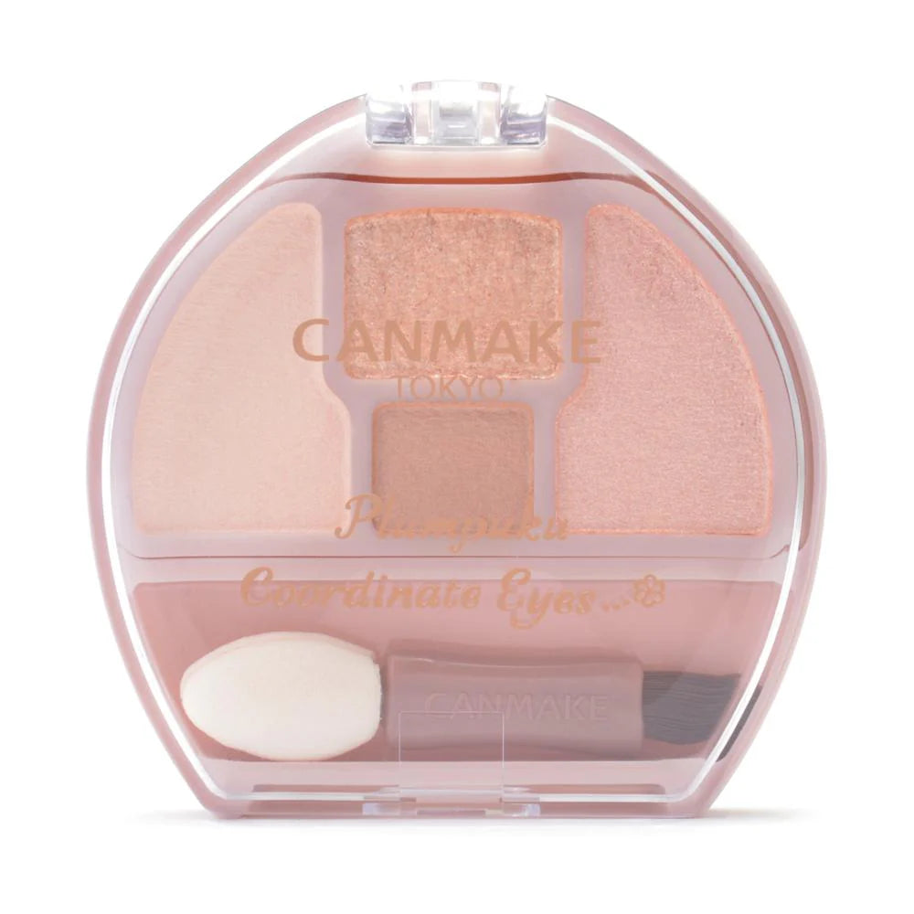 Canmake Plump Coordinate Eyes 01 Apricot Plump 1.4g