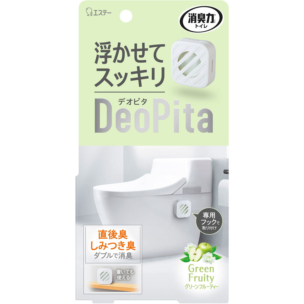 ST DeoPita Toilet Deodorizer Green Fruity