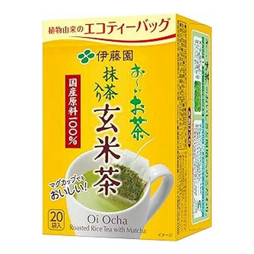 Itoen Oi Ocha Eco Tea Bags Brown Rice Tea 20pcs