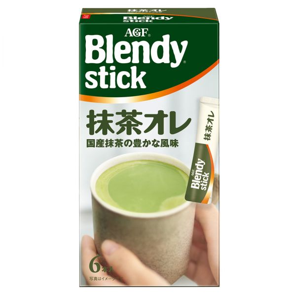 AGF Blendy Stick Matcha Au Lait 6 Sachets 60g