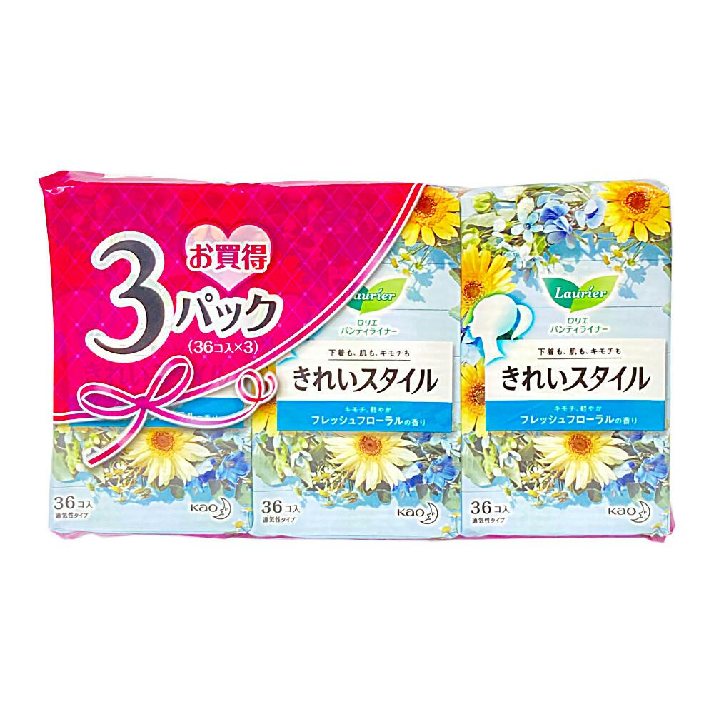 Laurier Beautiful Style Floral 36 pieces x 3 packs
