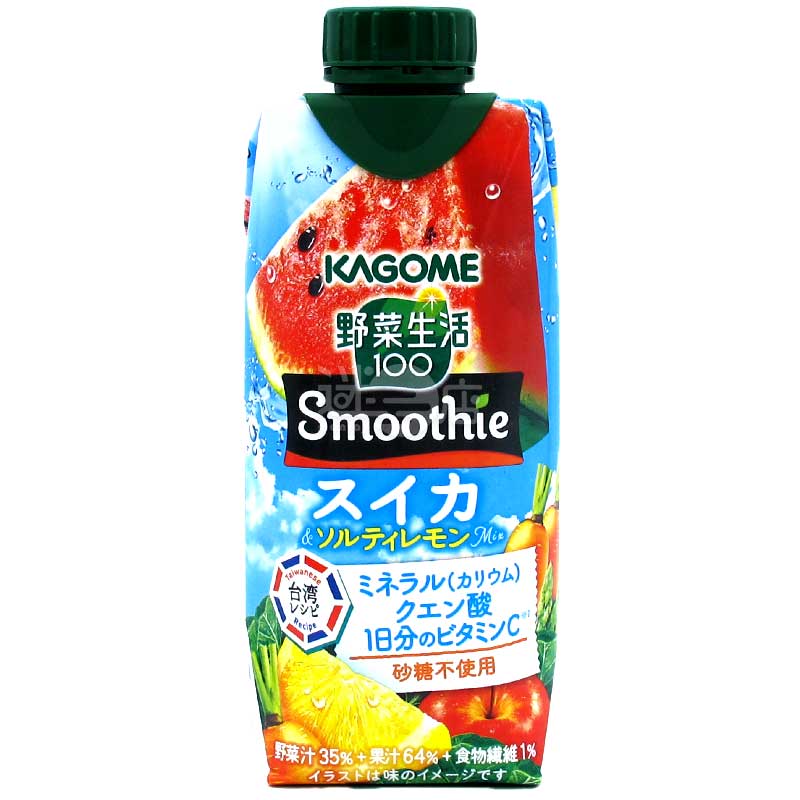KAGOME Vegetable & Fruit Smoothie Watermelon & Salted Lemon Mix