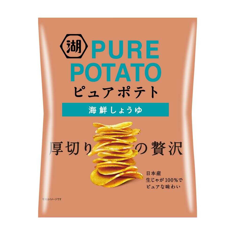 Koikeya Pure Potato Seafood Soy Sauce 52g