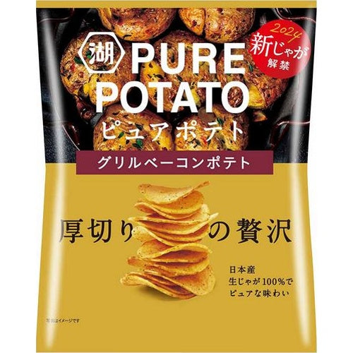 Koikeya Pure Potato Grilled Bacon Potato 52g