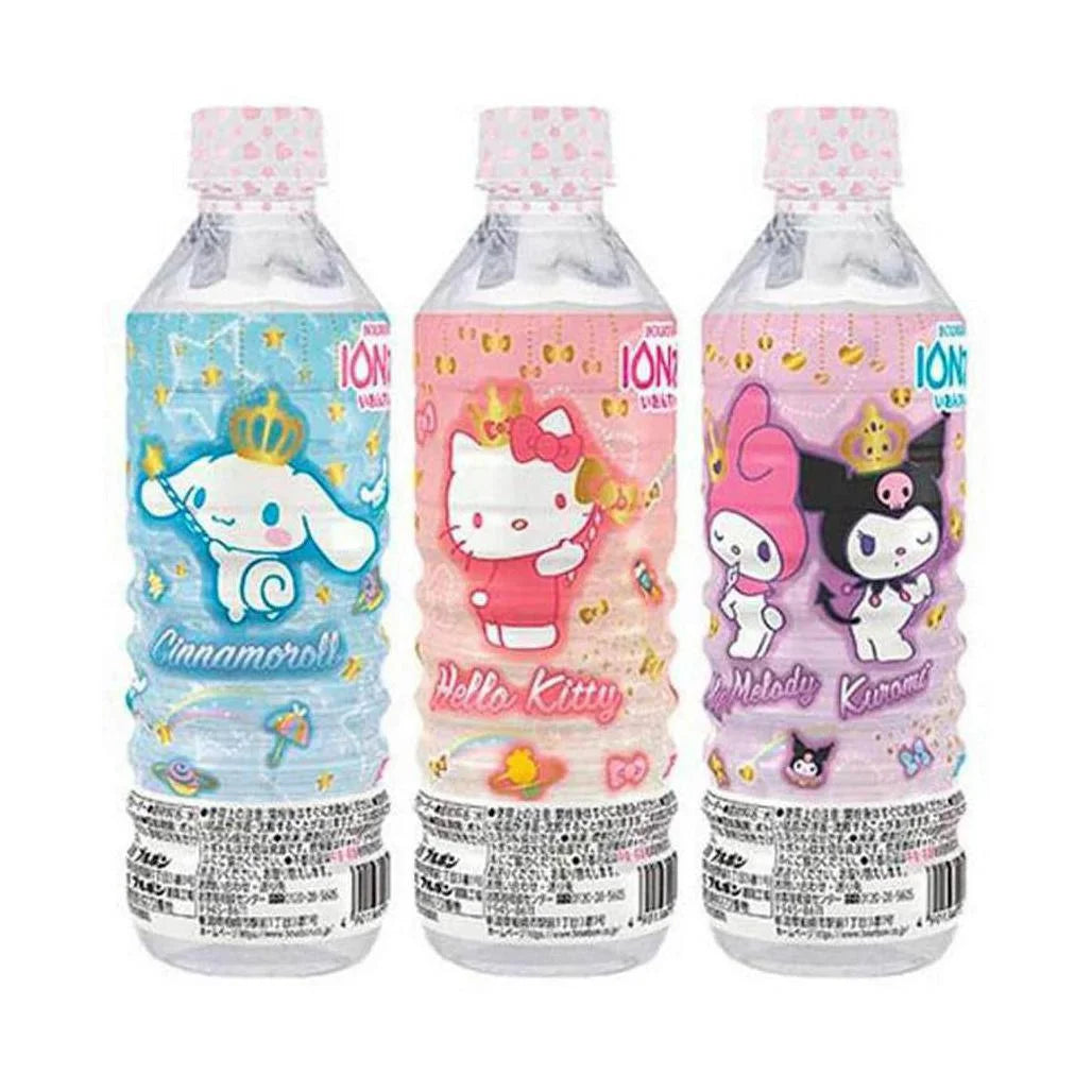 Bourbon Sanrio Ion Water 500ml random pattern