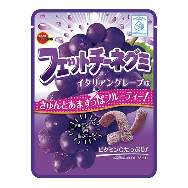 Bourbon Fettuccine Gummy Grape Flavour 47g