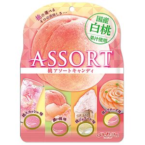 SENJAKUAME PEACH ASSORT CANDY 85g