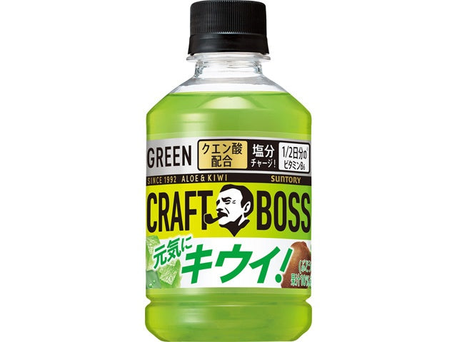 SUNTORY Craft Boss Aloe & Kiwi juice 280ml
