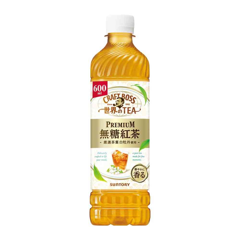 Suntory Craft Boss Premium Unsweetened Black Tea 600ml