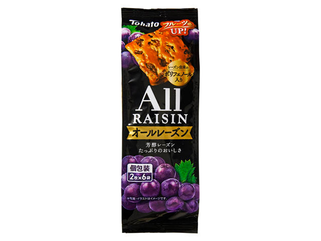 Tohato All Raisins 12 Pcs