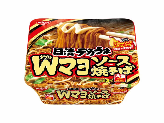 Nissin Dekauma Double Mayonnaise Yakisoba 153g