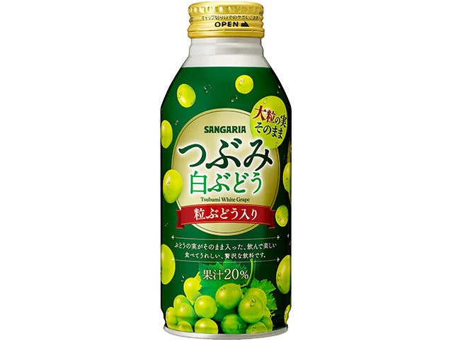 Sangaria Tsubumi White Grape Can 380g