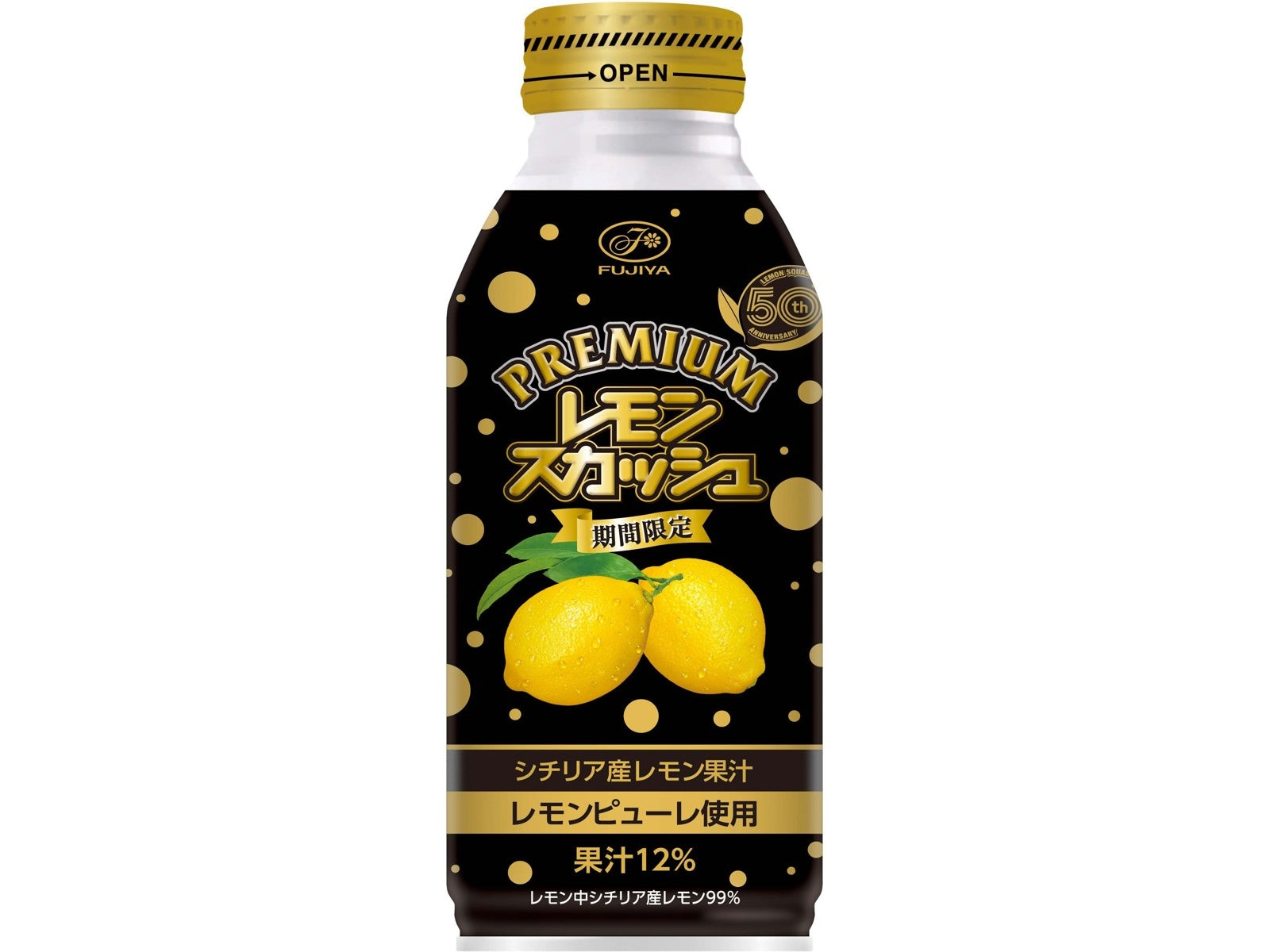 Itoen Fujiya Premium Lemon Squash 380ml