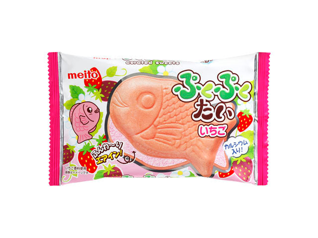 Meito Pukupukutai Strawberry Wafer 1 pc