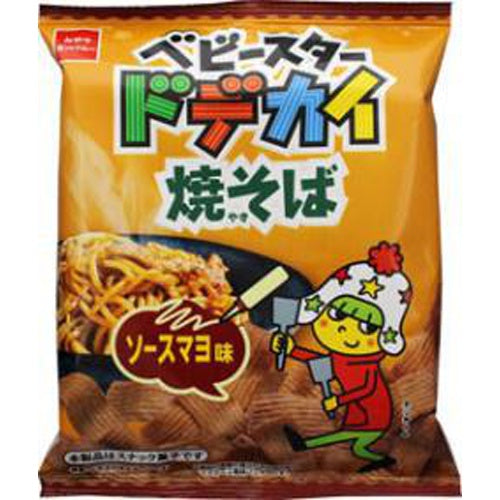 Huge Baby Star Ramen with Yakisoba Sauce Mayonnaise Flavor 67g