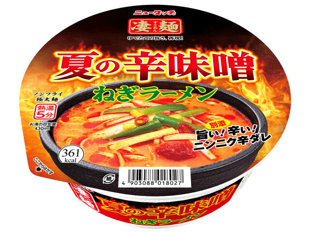New Touch Sugomen Summer Spicy Miso and Green Onion Ramen 121g