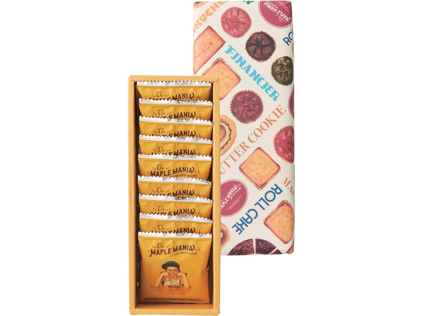 Bankenya THE MAPLE MANIA Maple Syrup Boy  9 pack of Maple Syrup Cream Sandwich Cookies