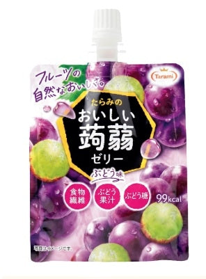 Tarami Delicious Konjac Jelly Grape Flavor 150g