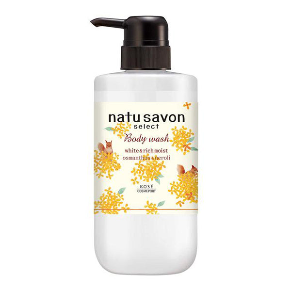 KOSE Cosmeport Natu savon natural ingredient shower gel osmanthus fragrance 500ml